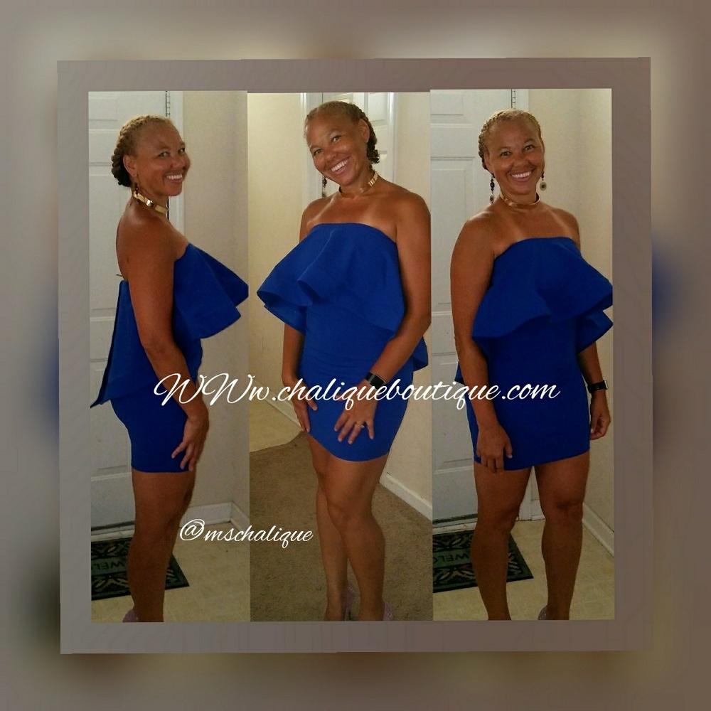 Royal Blue dress